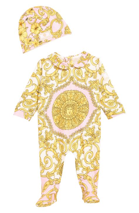 versace baby hat|versace newborn dress.